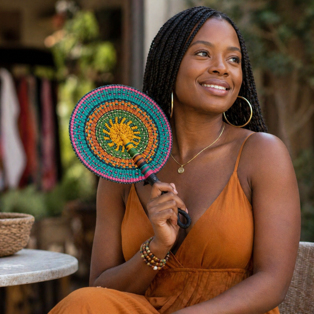 Bolgatanga Handmade Fan