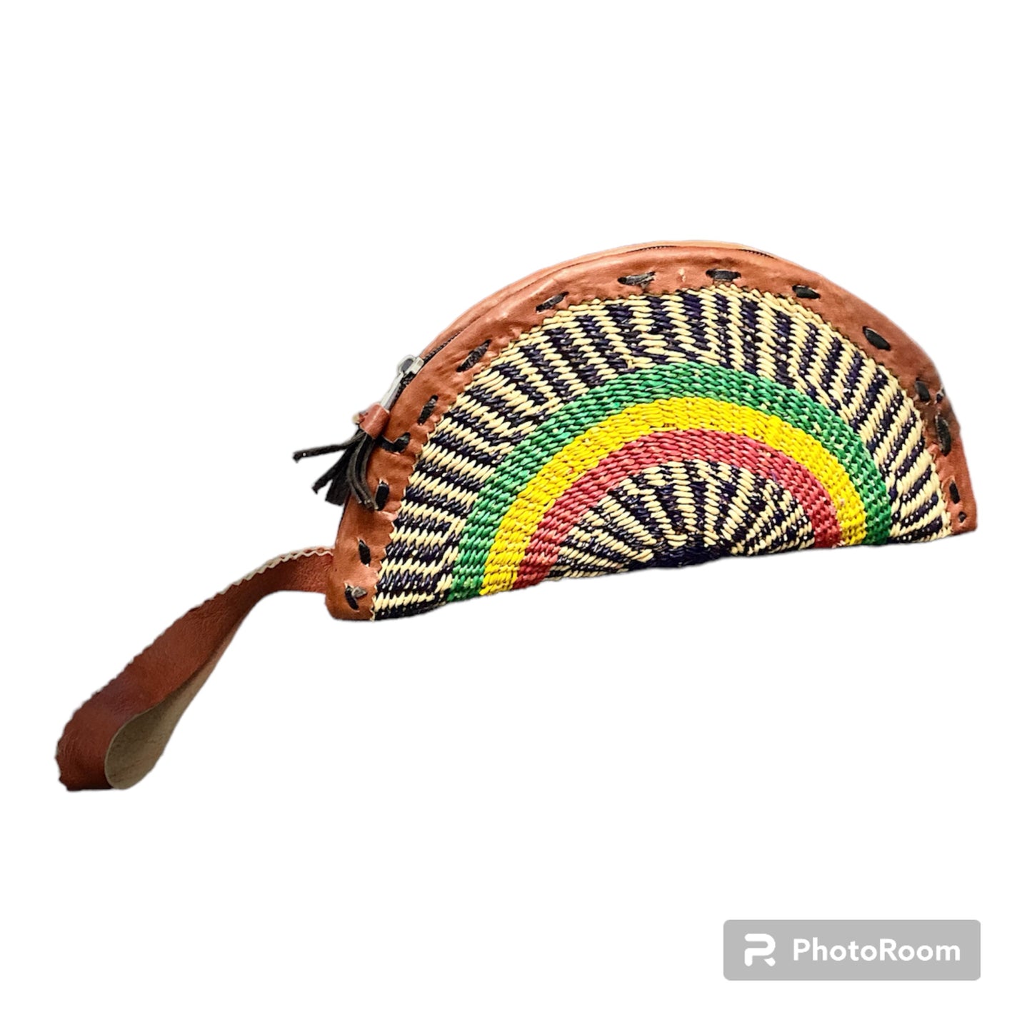 Bolgatanga Handmade Crescent Clutch #2