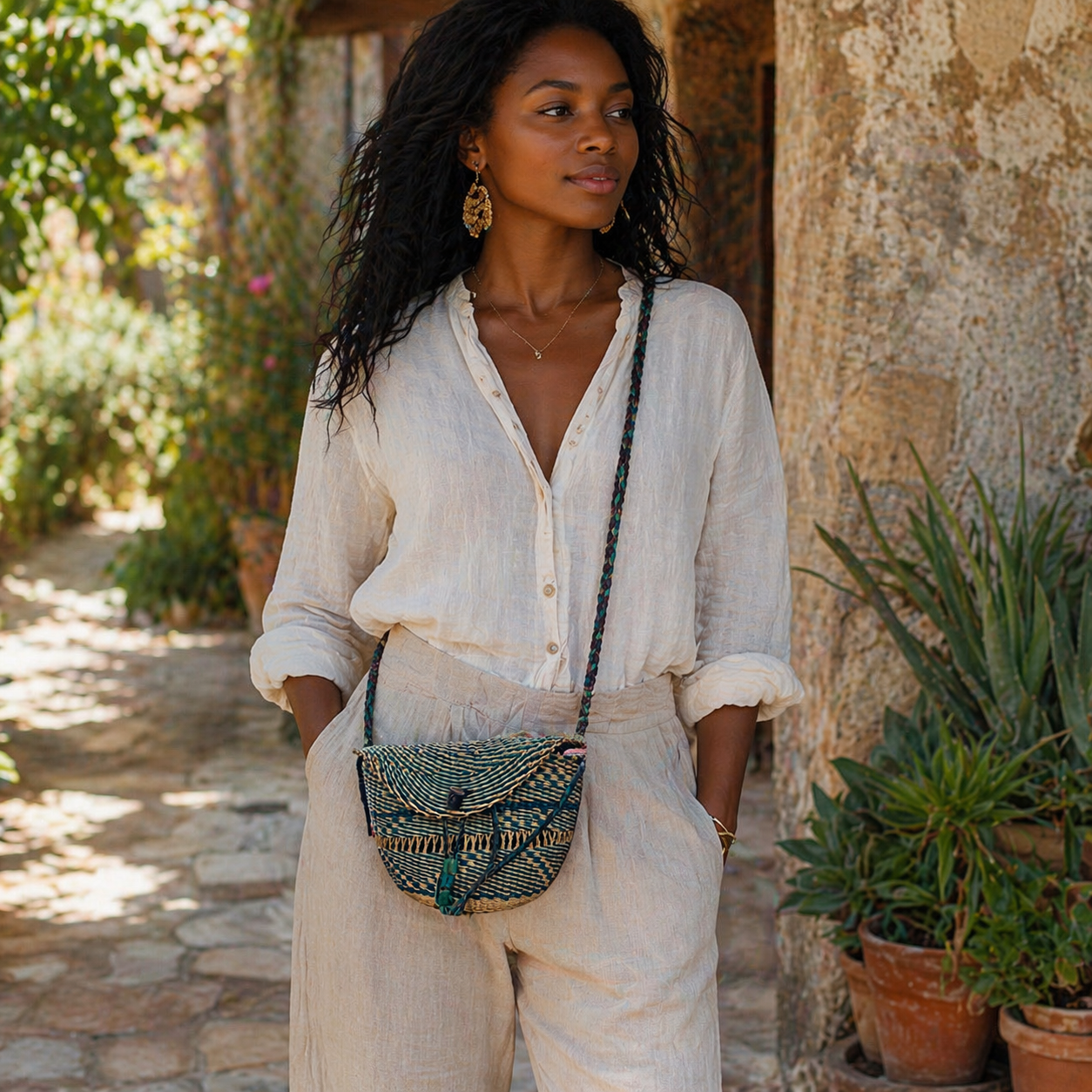 Bolgatanga Handwoven Tote