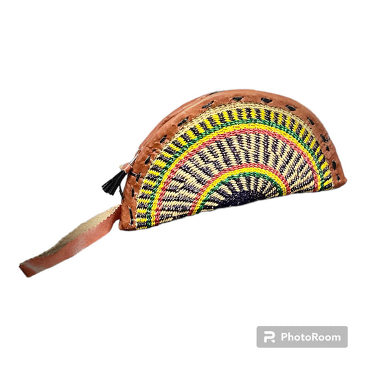 Bolgatanga Handmade Crescent Clutch #1