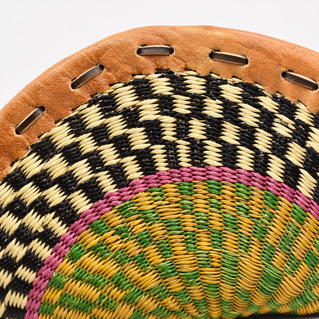 Bolgatanga Handmade Crescent Clutch