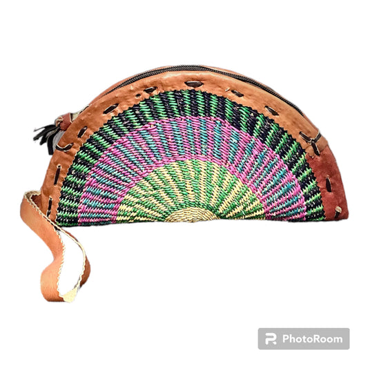 Bolgatanga Handmade Crescent Clutch #6