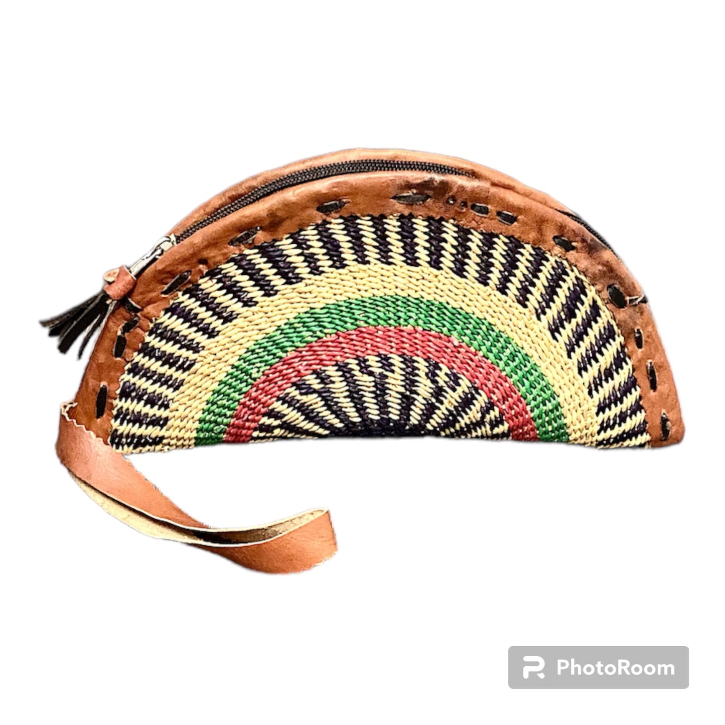 Bolgatanga Handmade Crescent Clutch #5