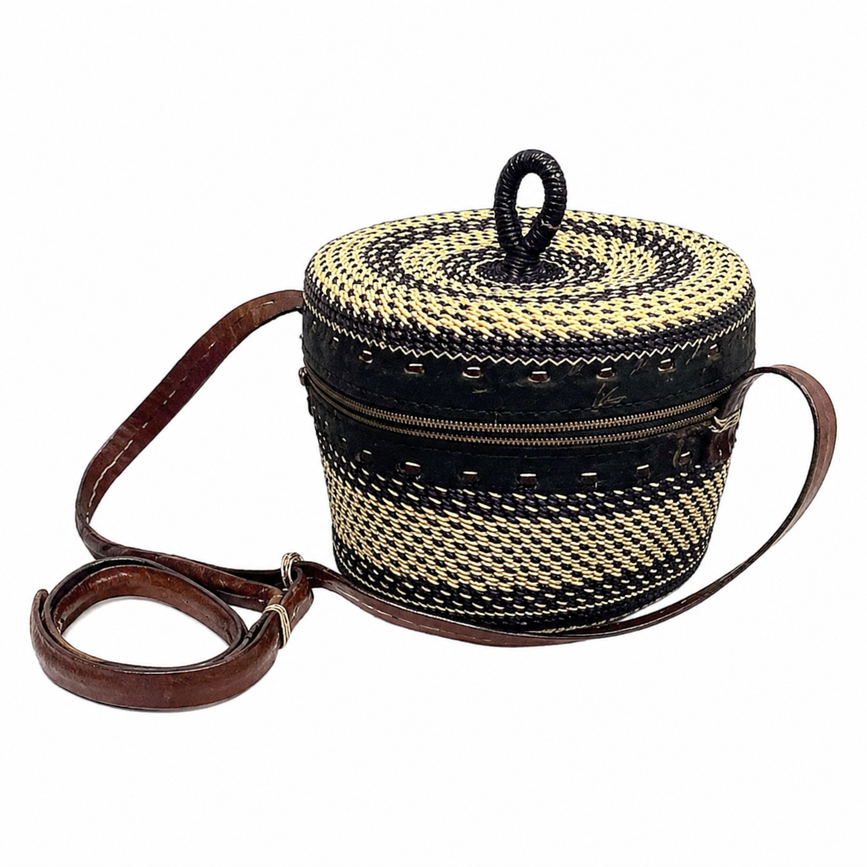 Bolgatanga Handwoven Small Pot Purse #5
