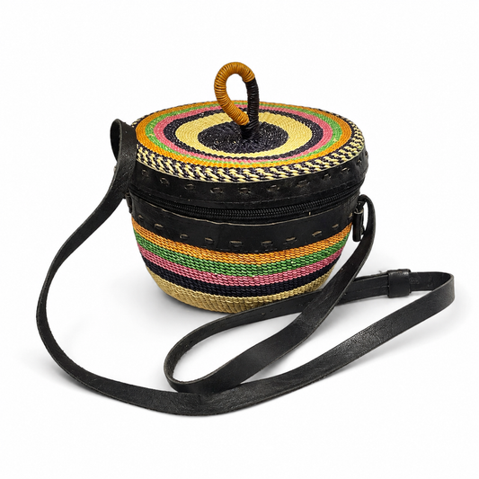 Bolgatanga Handwoven Small Pot Purse #2