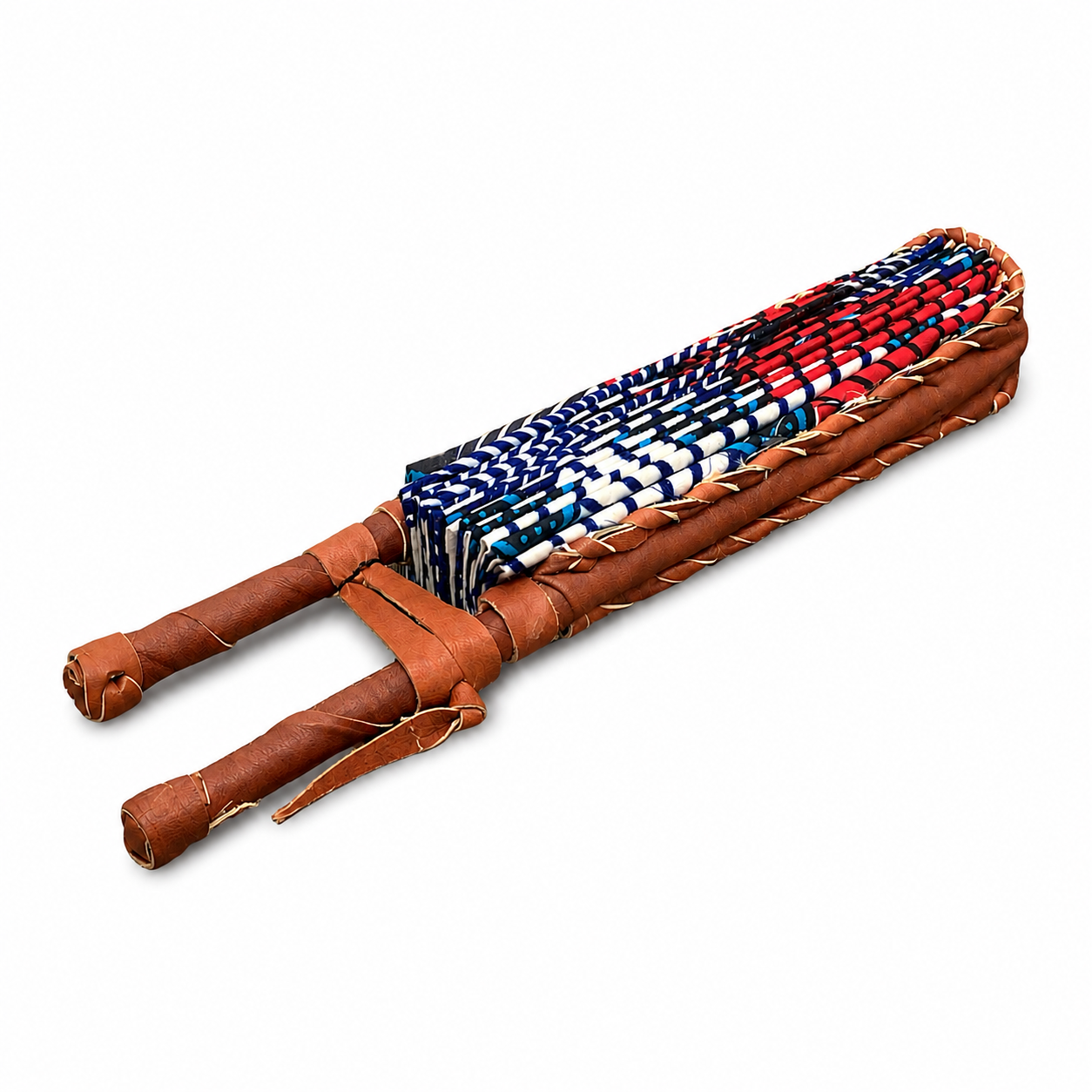 West African Print Folding Fan