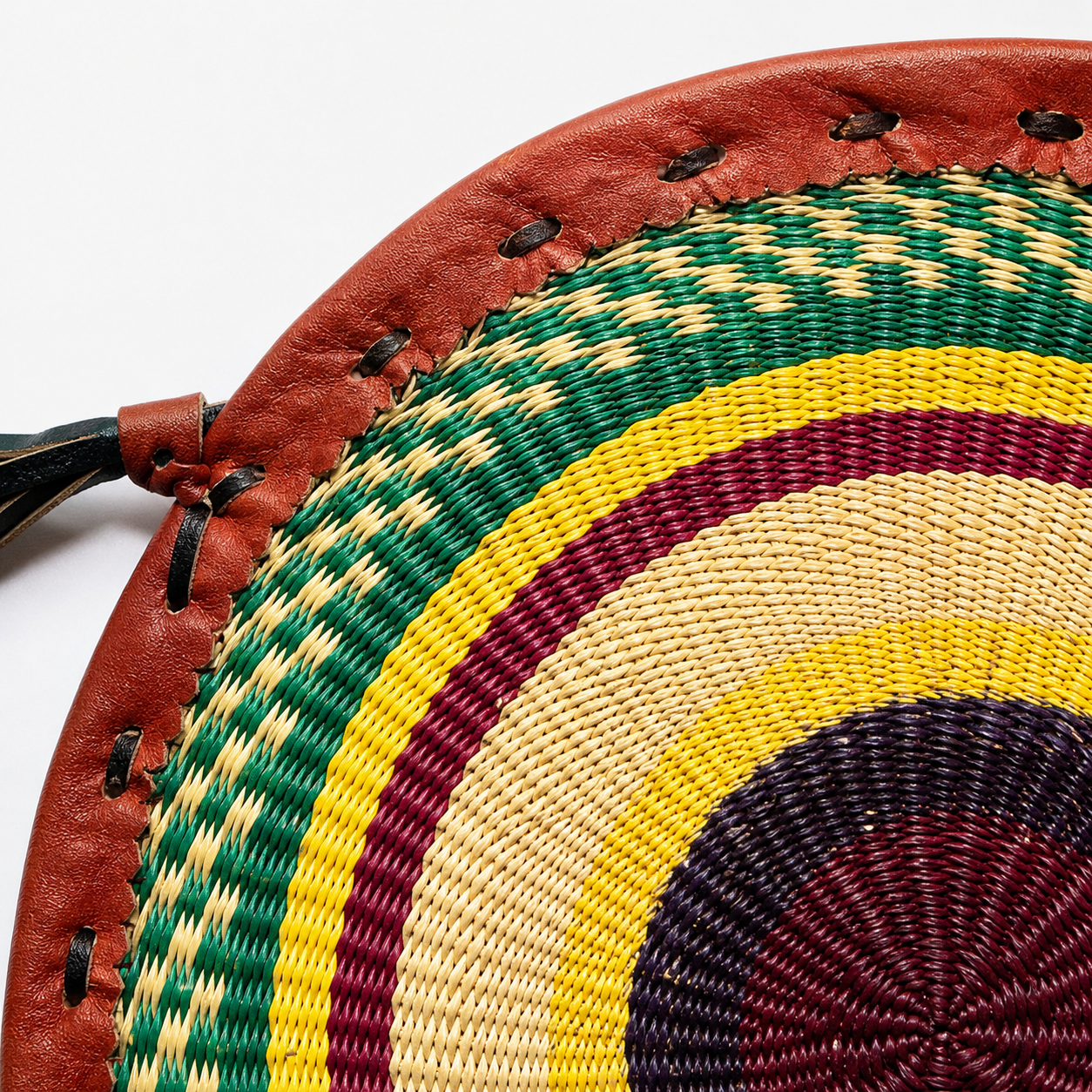 Bolgatanga Handmade Crescent Clutch