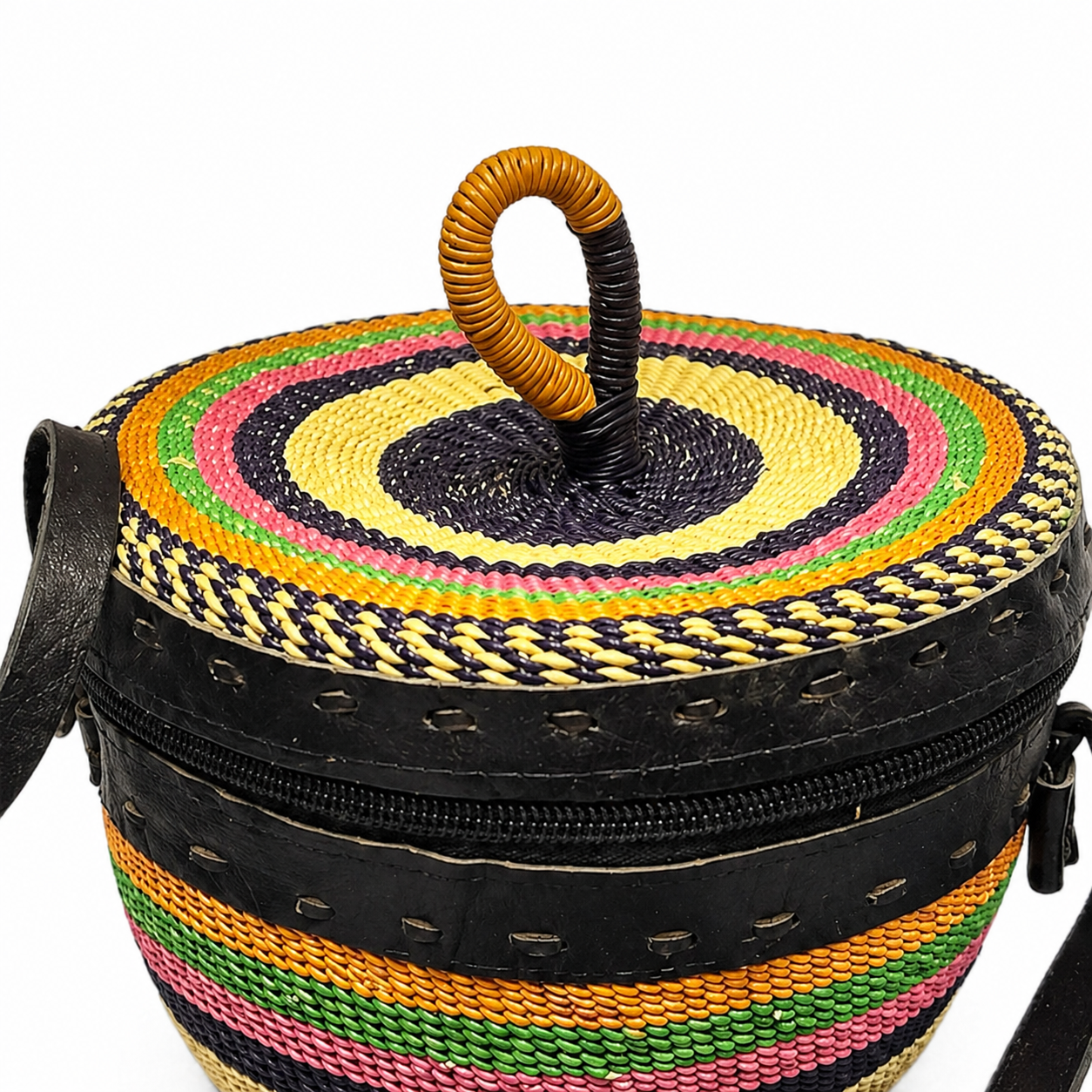 Bolgatanga Handwoven Small Pot Purse #2