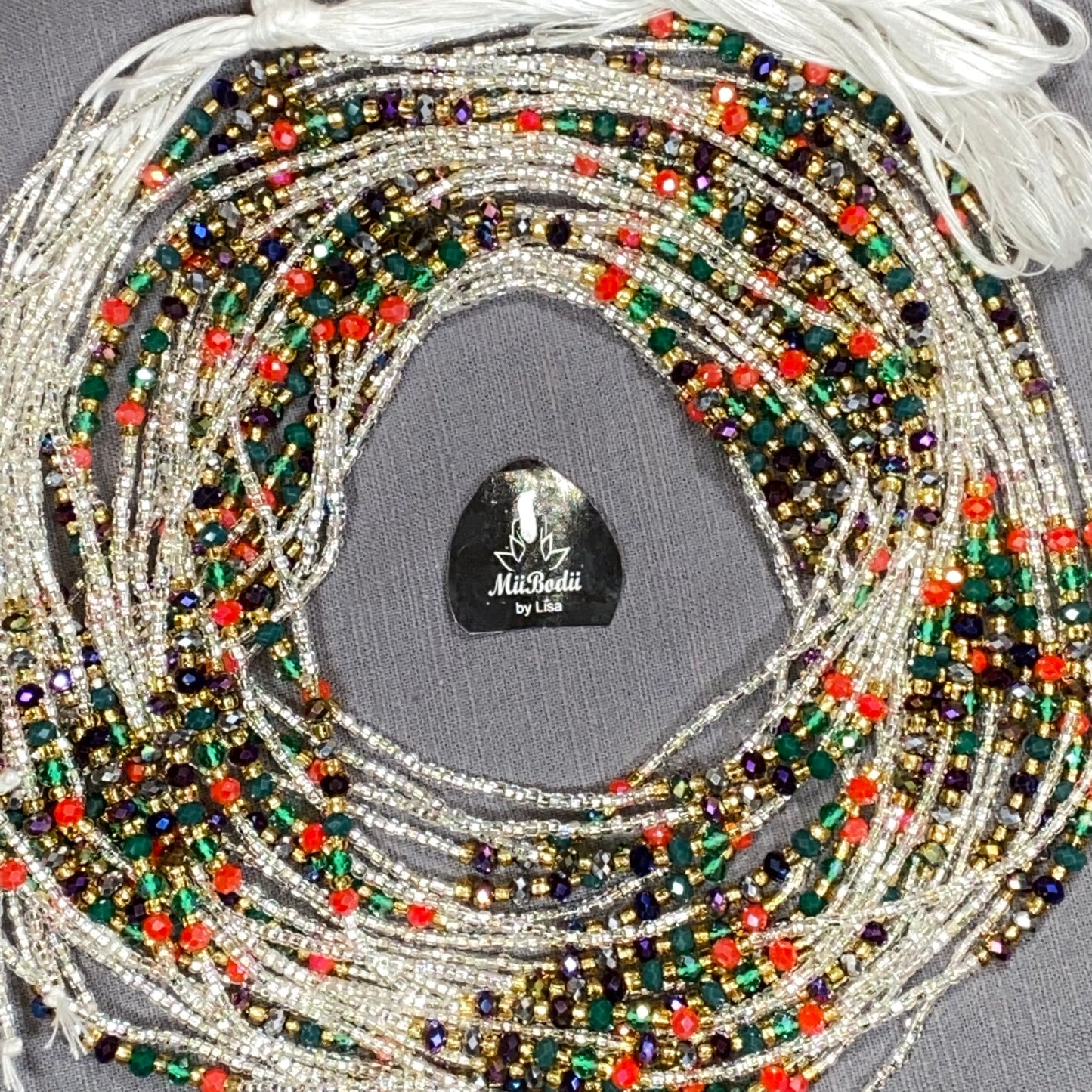 Ghanaian Silver Waist Beads - 1pc