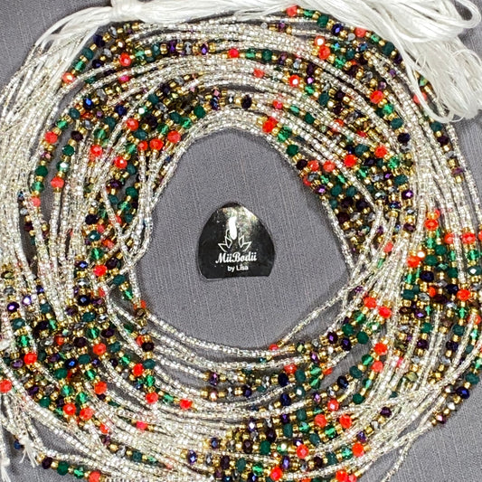 Ghanaian Silver Waist Beads - 1pc
