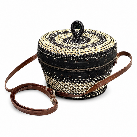 Bolgatanga Handwoven Small Pot Purse #5