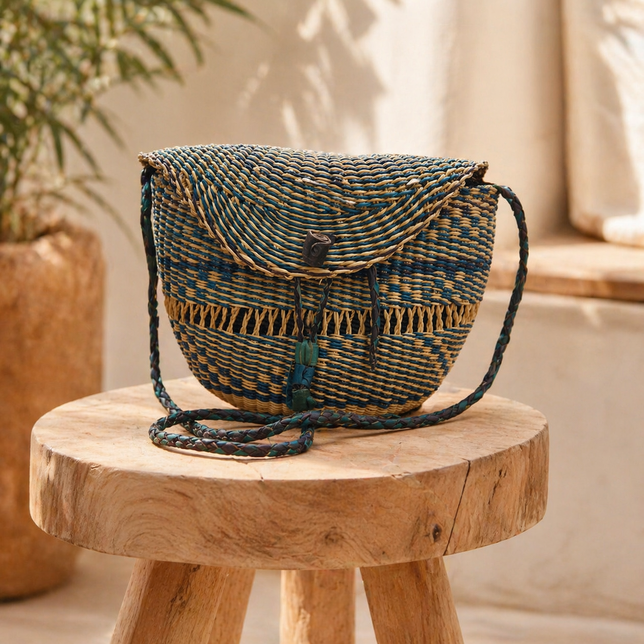 Bolgatanga Handwoven Tote