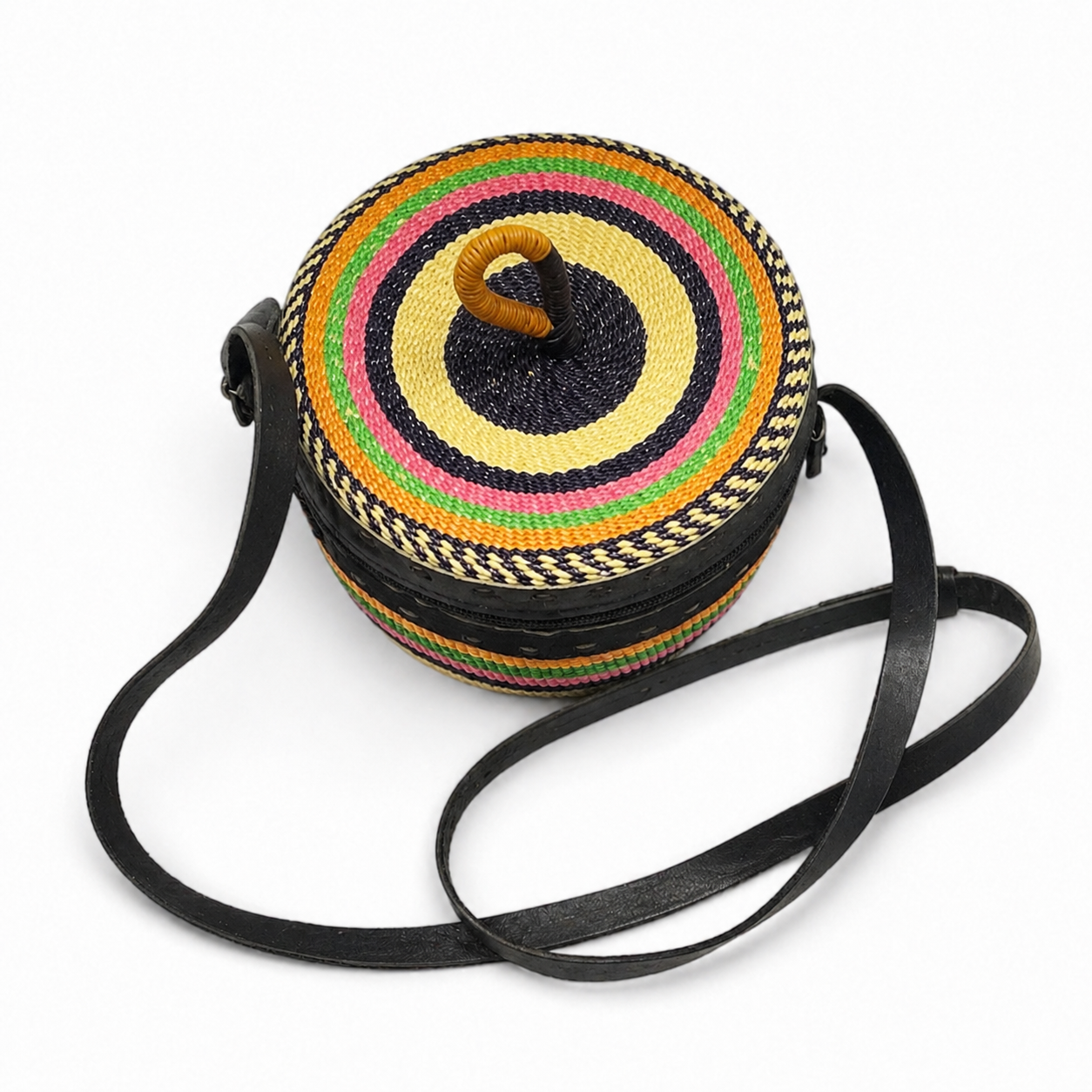 Bolgatanga Handwoven Small Pot Purse #2