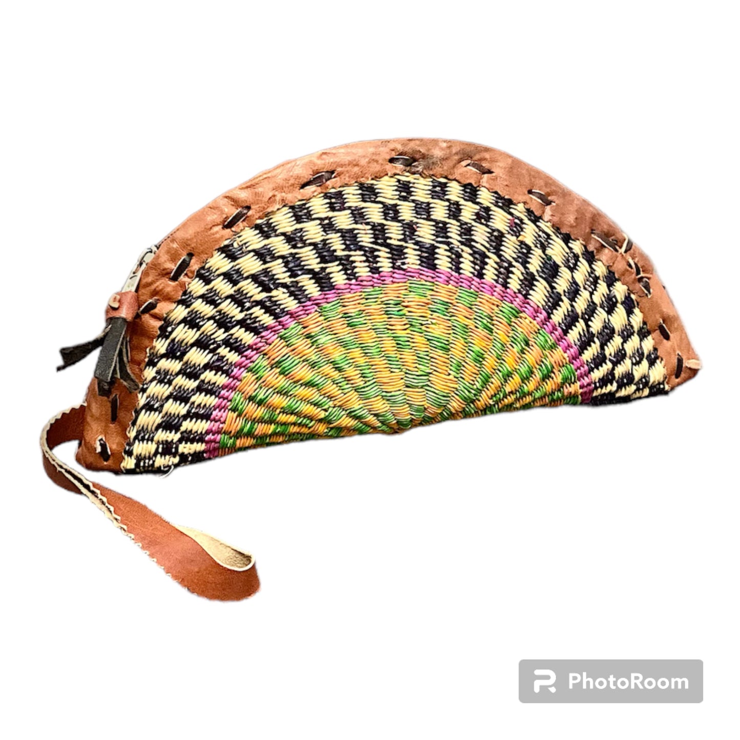 Bolgatanga Handmade Crescent Clutch #8