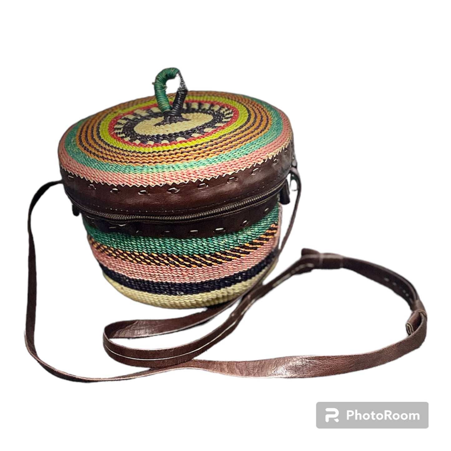 Bolgatanga Handwoven Small Pot Purse #3