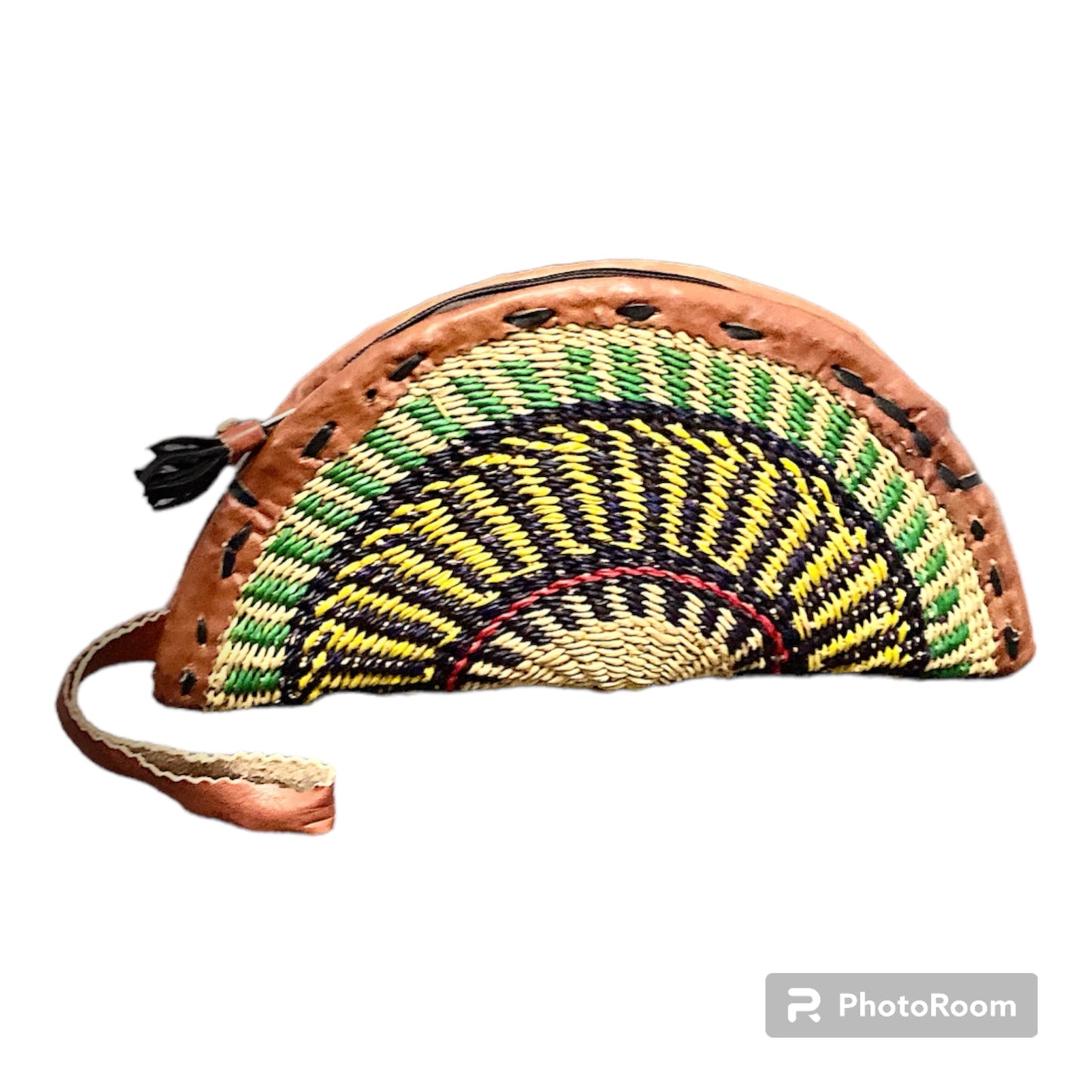 Bolgatanga Handmade Crescent Clutch #7