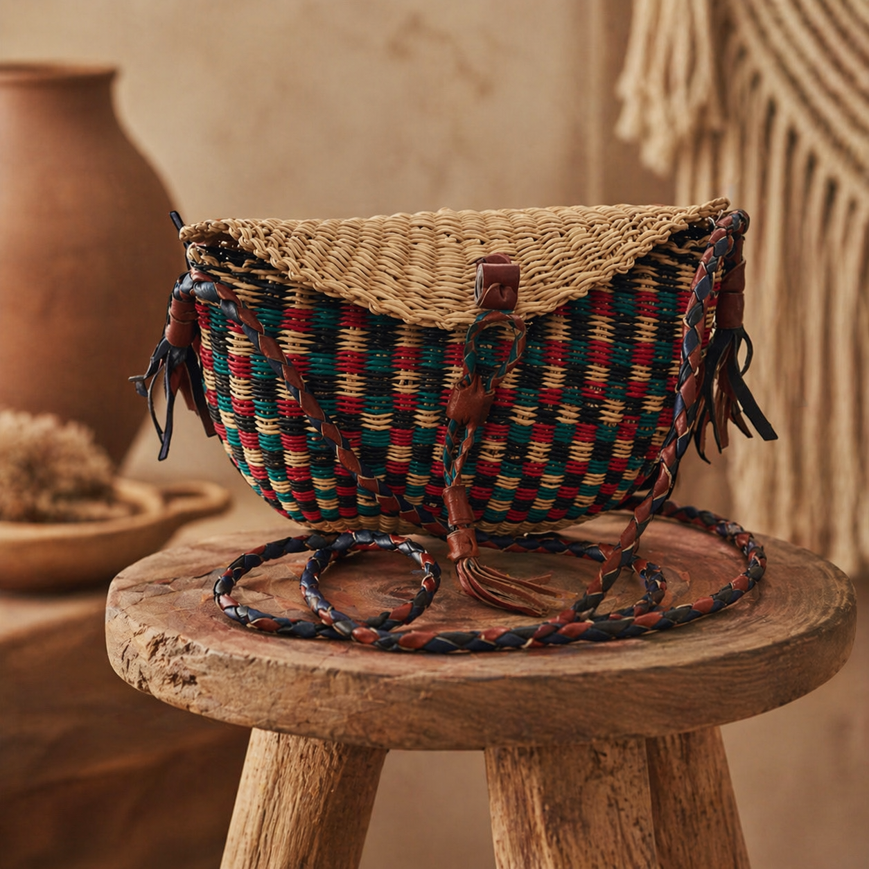 Bolgatanga Handwoven Tote