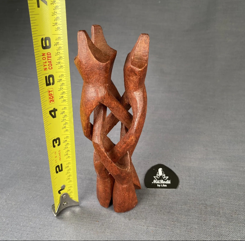 Abalone Shell Smudge Bowl N Hand Carved Tripod Stand Burn Sage Ash Tray Set