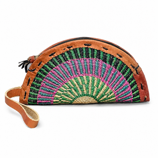 Bolgatanga Handmade Crescent Clutch