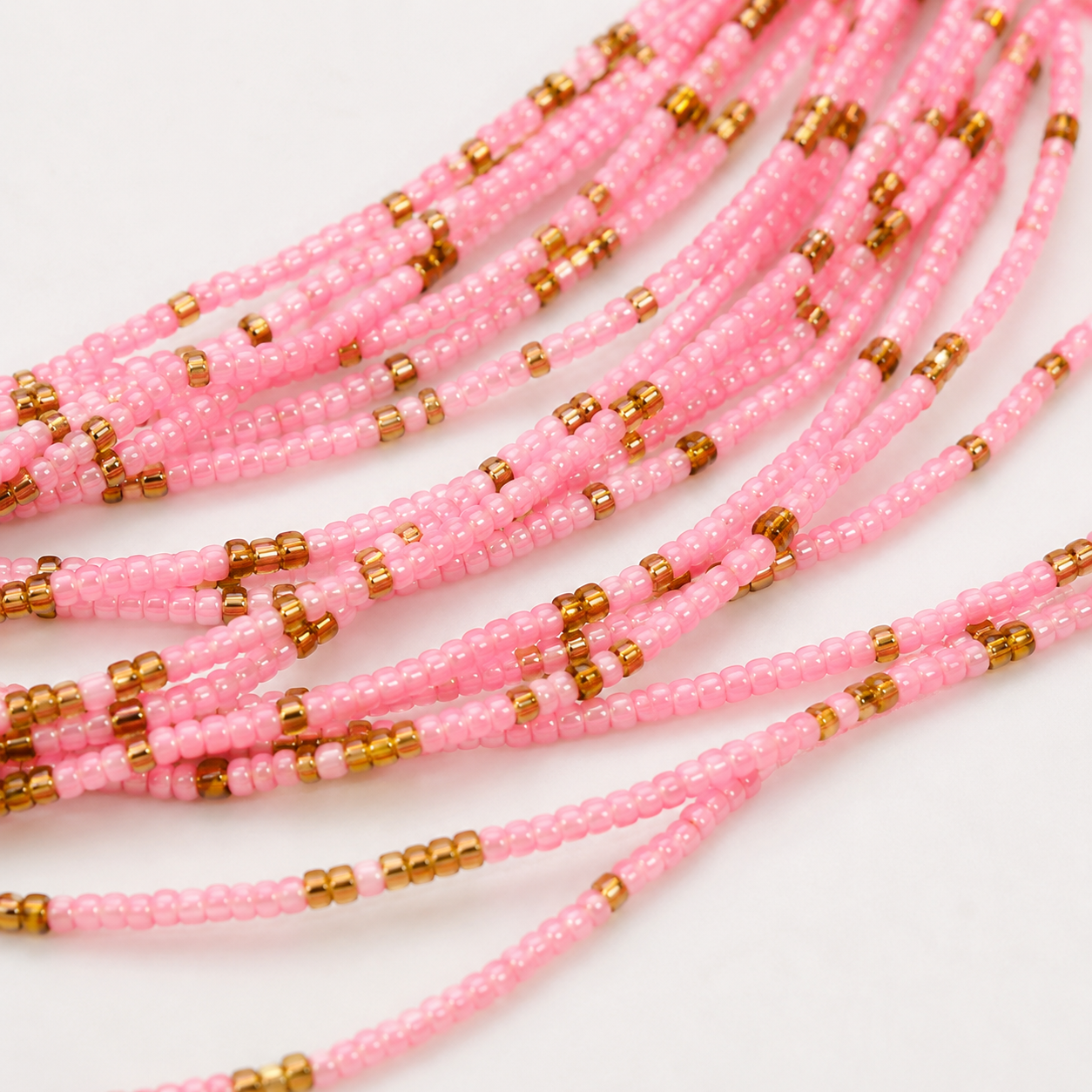 Ghanaian Pink Waist Beads - 1pc
