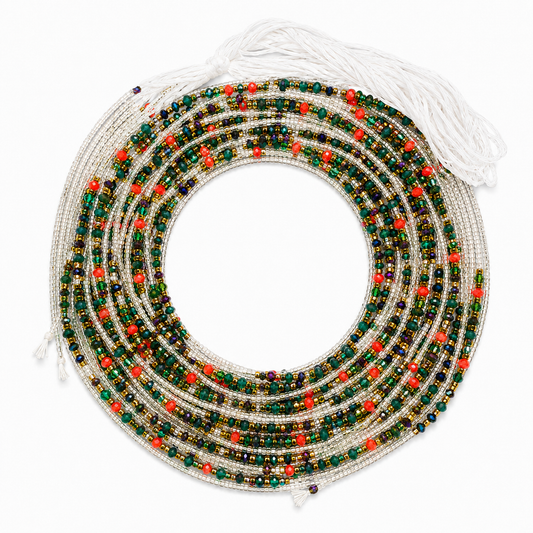 Ghanaian Silver Waist Beads - 1pc