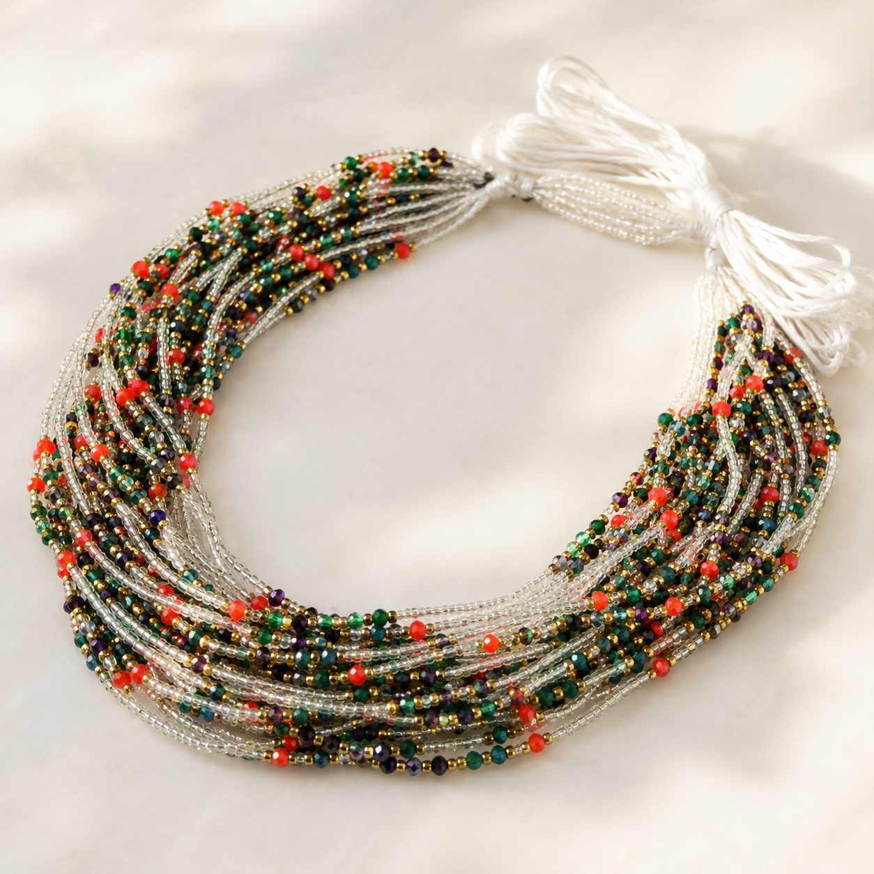 Ghanaian Silver Waist Beads - 1pc