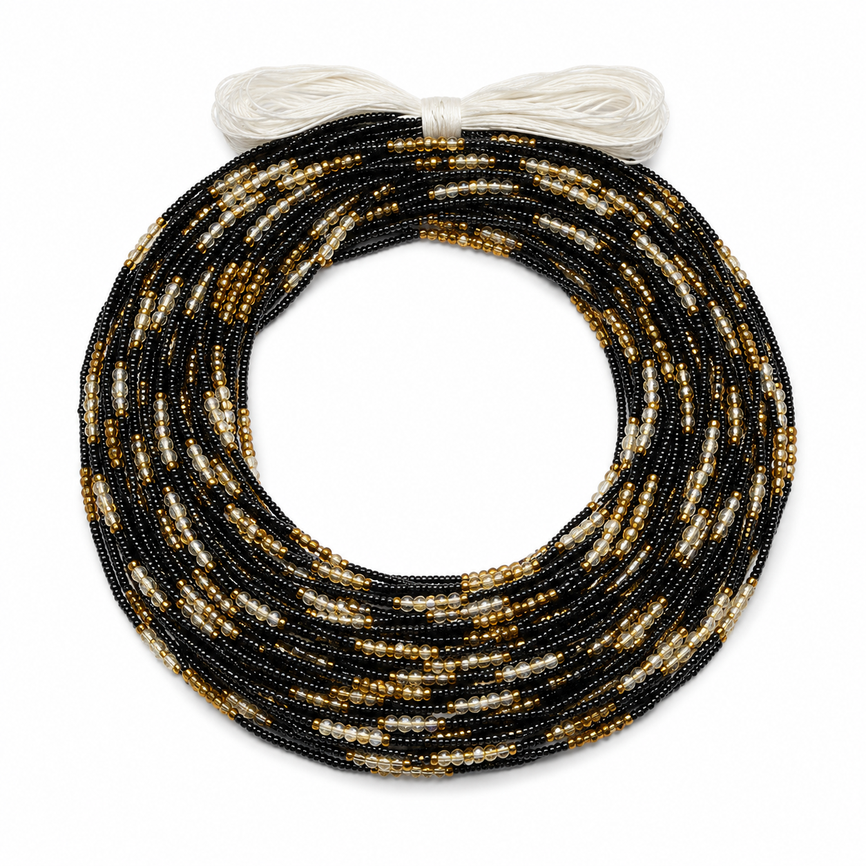 Ghanaian Black Waist Beads -1pc
