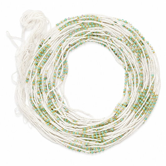 Ghanaian White Waist Beads - 1pc