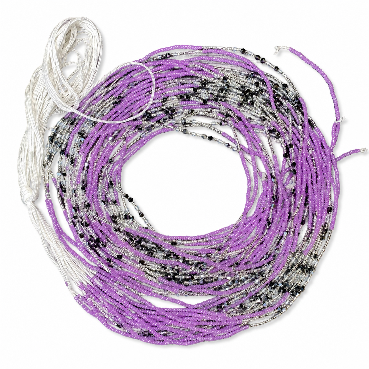 Ghanaian Lilac Waist Beads - 1pc